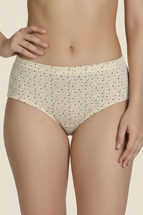 Zivame Medium Rise Full Coverage Hipster Panty (Pack of 3) -  Multicolor — image 6